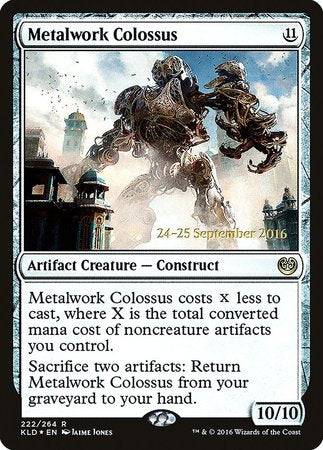 Metalwork Colossus [Kaladesh Promos] - Destination Retro