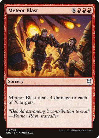 Meteor Blast [Commander Anthology Volume II] - Destination Retro