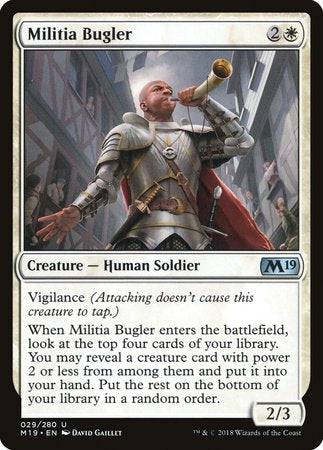 Militia Bugler [Core Set 2019] - Destination Retro