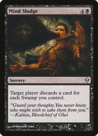 Mind Sludge [Zendikar] - Destination Retro