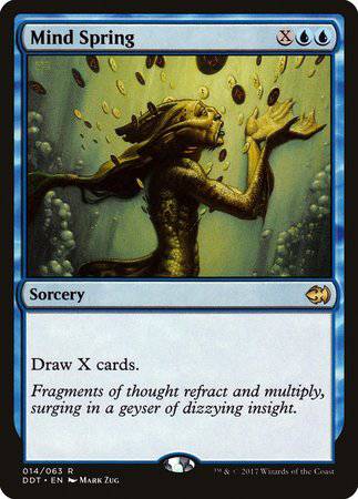 Mind Spring [Duel Decks: Merfolk vs. Goblins] - Destination Retro