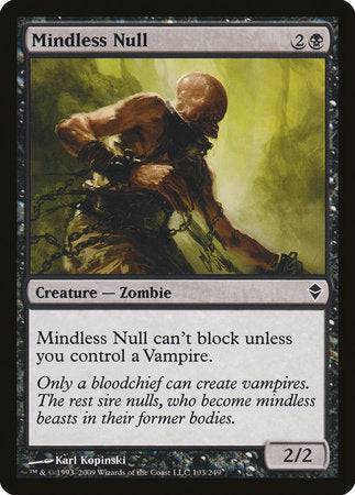 Mindless Null [Zendikar] - Destination Retro