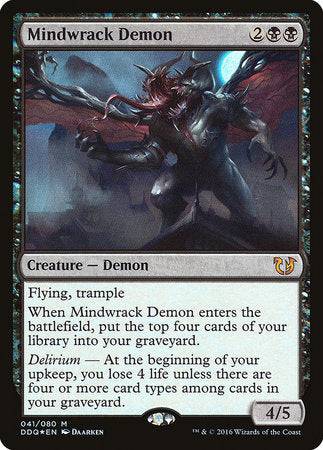 Mindwrack Demon [Duel Decks: Blessed vs. Cursed] - Destination Retro