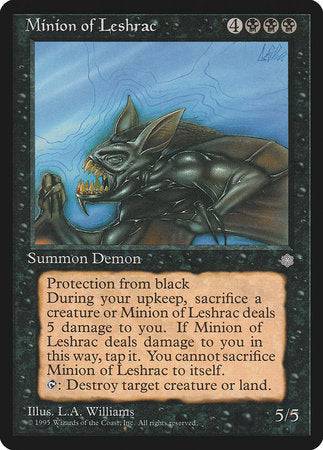 Minion of Leshrac [Ice Age] - Destination Retro