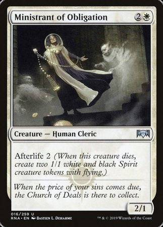 Ministrant of Obligation [Ravnica Allegiance] - Destination Retro