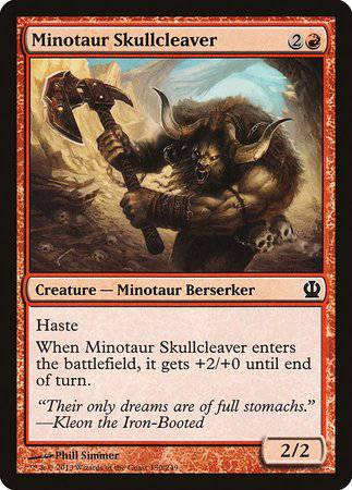 Minotaur Skullcleaver [Theros] - Destination Retro