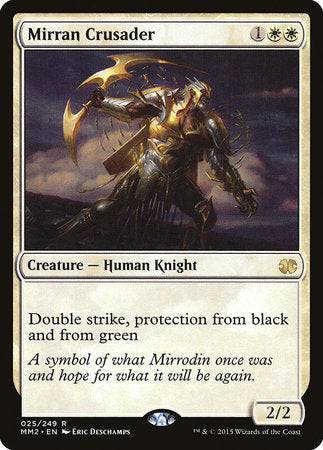 Mirran Crusader [Modern Masters 2015] - Destination Retro