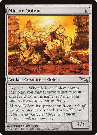 Mirror Golem [Mirrodin] - Destination Retro