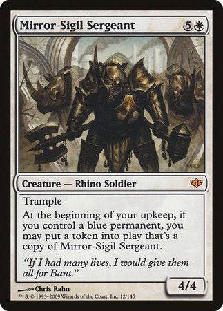 Mirror-Sigil Sergeant [Conflux] - Destination Retro