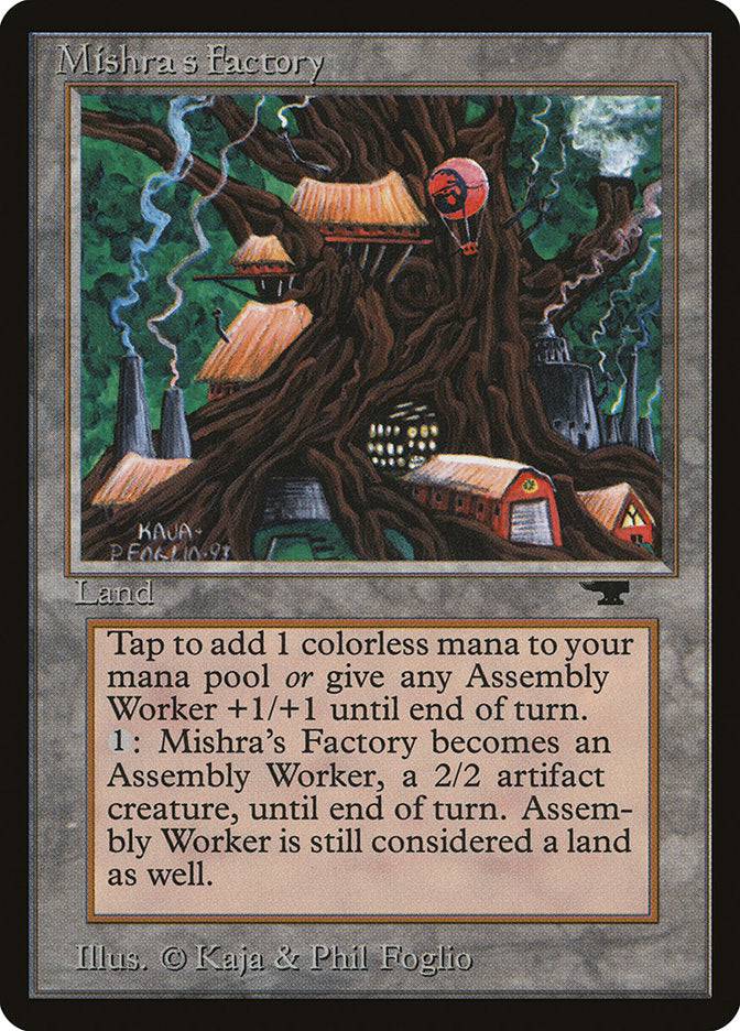 Mishra's Factory (Dark Green Background) [Antiquities] - Destination Retro