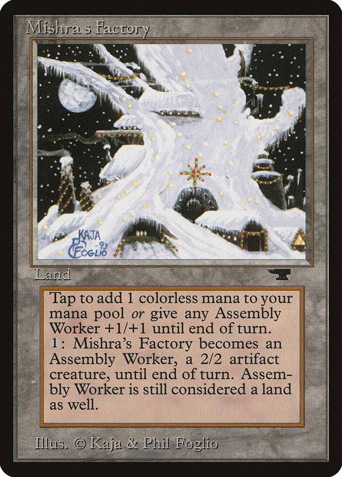 Mishra's Factory (Winter) [Antiquities] - Destination Retro