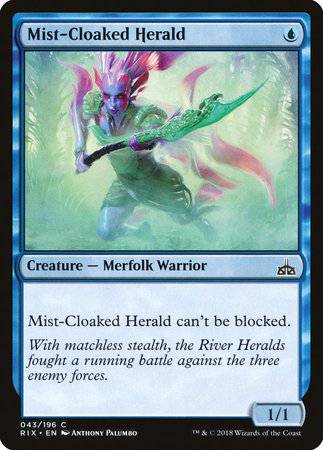 Mist-Cloaked Herald [Rivals of Ixalan] - Destination Retro