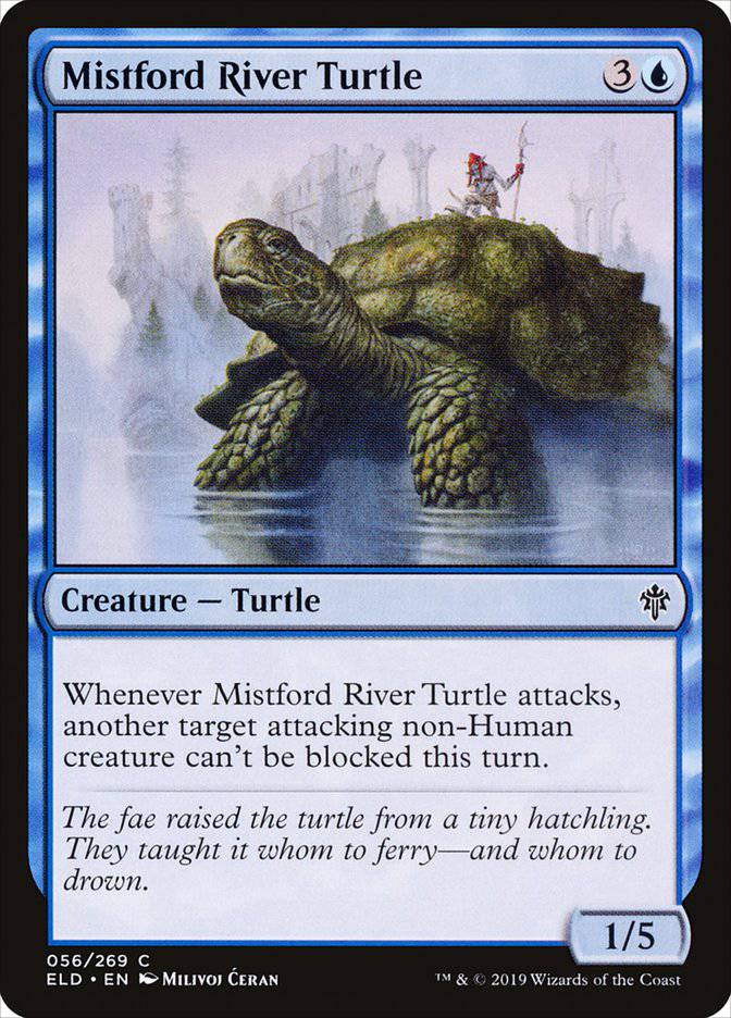 Mistford River Turtle [Throne of Eldraine] - Destination Retro