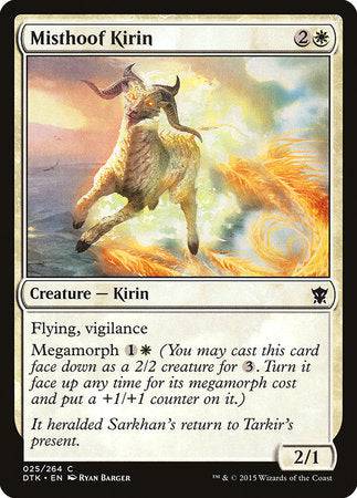 Misthoof Kirin [Dragons of Tarkir] - Destination Retro