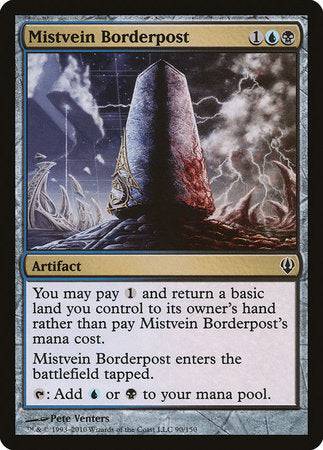 Mistvein Borderpost [Archenemy] - Destination Retro