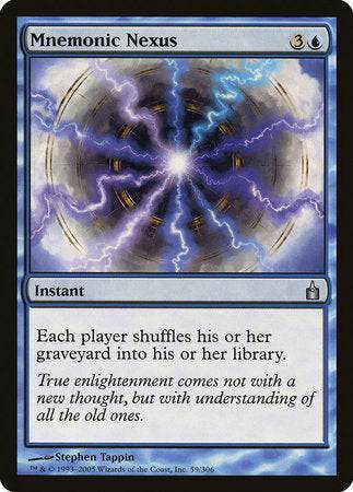 Mnemonic Nexus [Ravnica: City of Guilds] - Destination Retro
