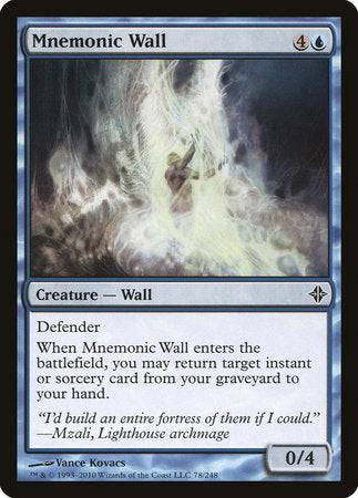 Mnemonic Wall [Rise of the Eldrazi] - Destination Retro