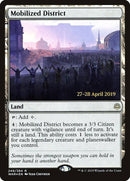 Mobilized District  [War of the Spark Prerelease Promos] - Destination Retro