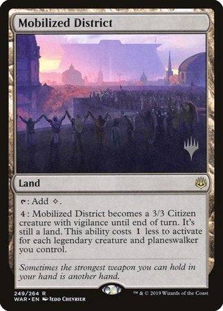 Mobilized District [War of the Spark Promos] - Destination Retro