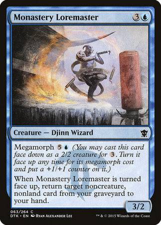Monastery Loremaster [Dragons of Tarkir] - Destination Retro