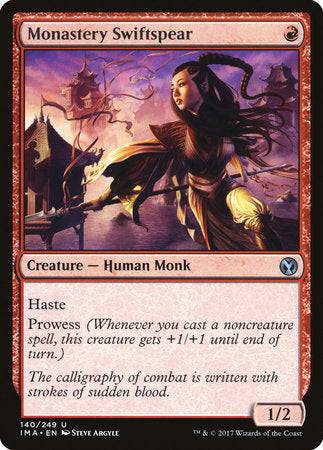 Monastery Swiftspear [Iconic Masters] - Destination Retro