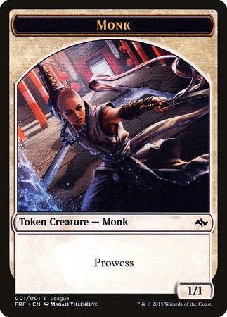 Monk Token (League) [League Tokens 2015] - Destination Retro