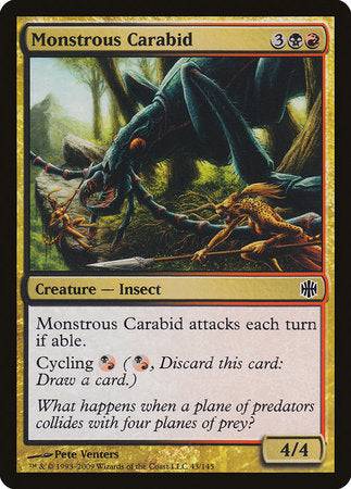 Monstrous Carabid [Alara Reborn] - Destination Retro