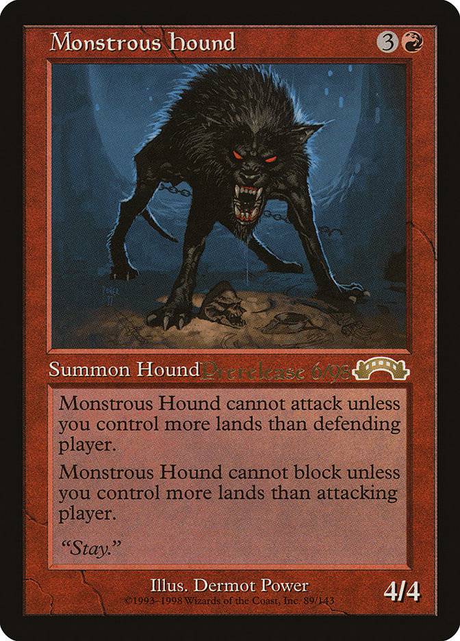 Monstrous Hound [Exodus Promos] - Destination Retro