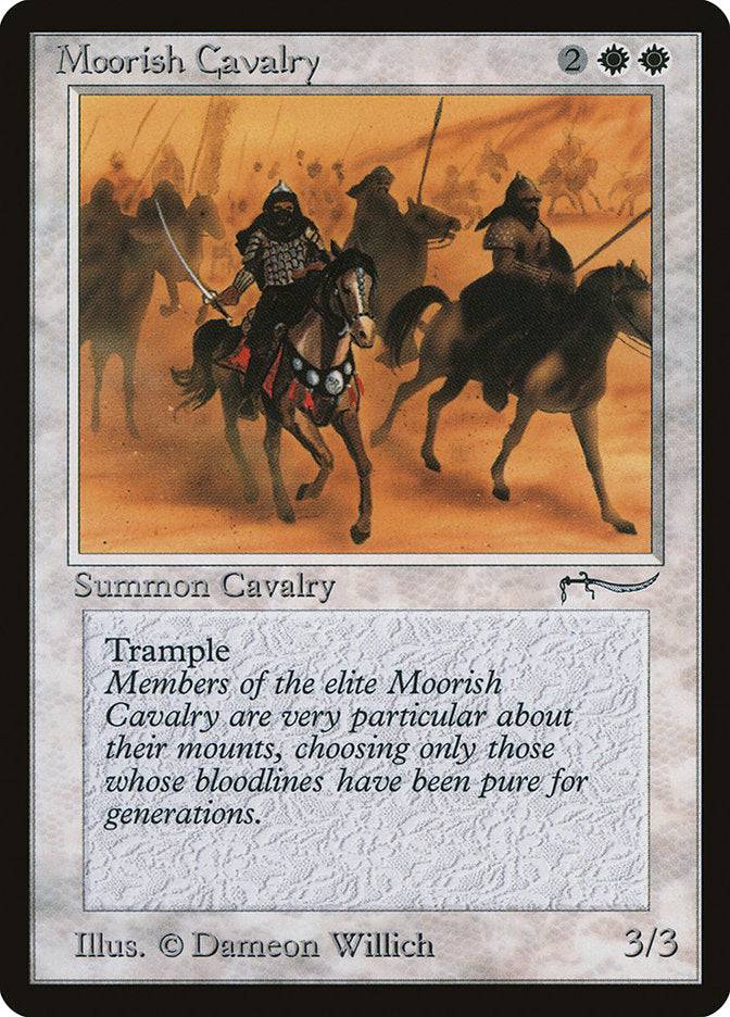 Moorish Cavalry (Dark Mana Cost) [Arabian Nights] - Destination Retro