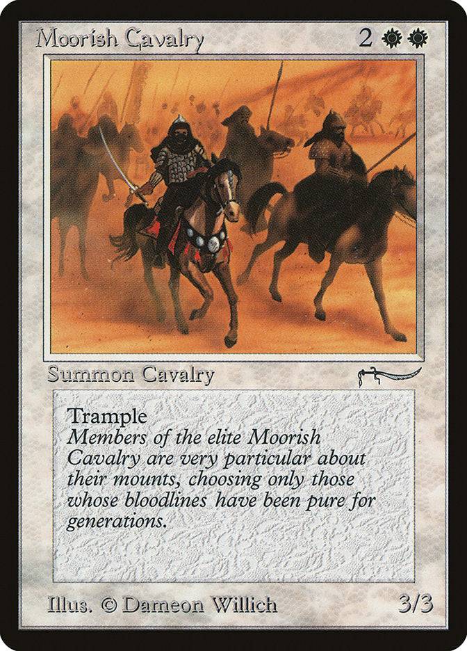 Moorish Cavalry (Light Mana Cost) [Arabian Nights] - Destination Retro