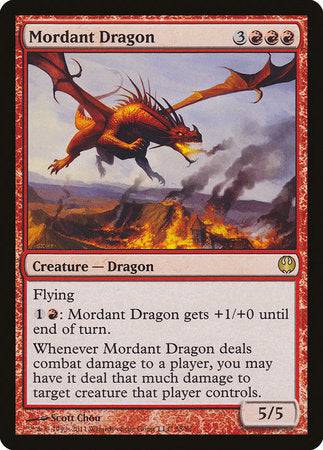 Mordant Dragon [Duel Decks: Knights vs. Dragons] - Destination Retro