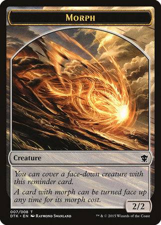 Morph Token [Dragons of Tarkir Tokens] - Destination Retro