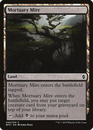 Mortuary Mire [Battle for Zendikar] - Destination Retro
