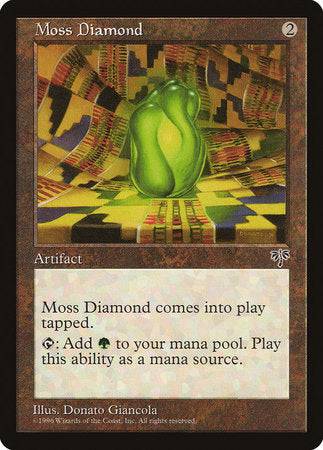 Moss Diamond [Mirage] - Destination Retro