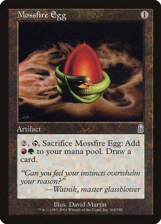Mossfire Egg [Odyssey] - Destination Retro