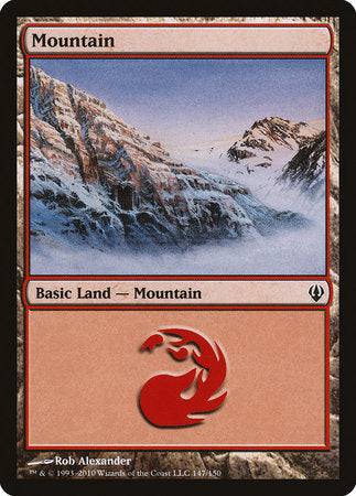 Mountain (147) [Archenemy] - Destination Retro