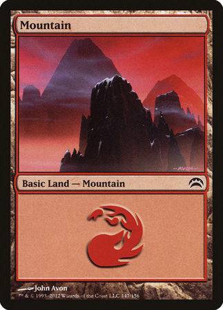 Mountain (147) [Planechase 2012] - Destination Retro