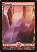 Mountain (242) - Full Art [Zendikar] - Destination Retro