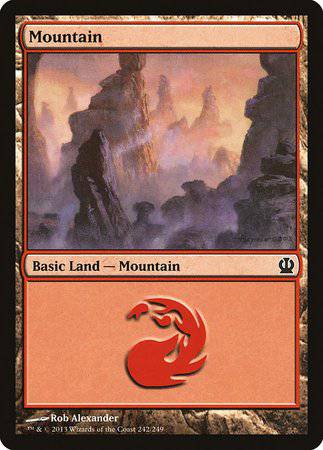 Mountain (242) [Theros] - Destination Retro