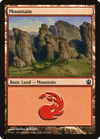 Mountain (243) [Theros] - Destination Retro