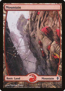 Mountain (245) - Full Art [Zendikar] - Destination Retro