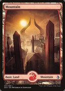 Mountain (253) - Full Art [Amonkhet] - Destination Retro