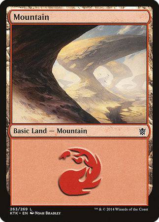Mountain (263) [Khans of Tarkir] - Destination Retro