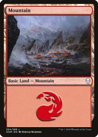 Mountain (264) [Dominaria] - Destination Retro