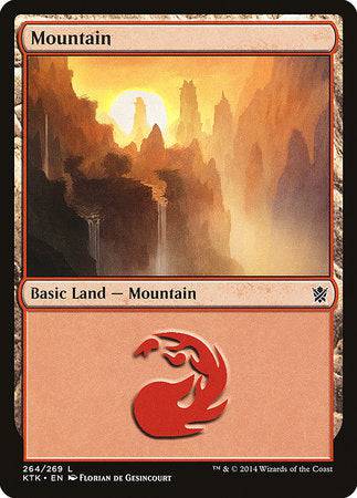 Mountain (264) [Khans of Tarkir] - Destination Retro