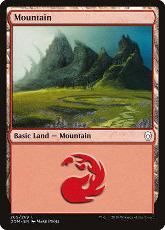 Mountain (265) [Dominaria] - Destination Retro