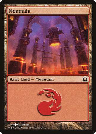 Mountain (265) [Return to Ravnica] - Destination Retro