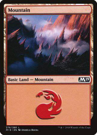Mountain (276) [Core Set 2019] - Destination Retro