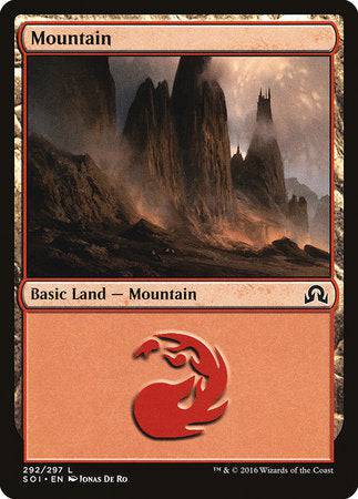 Mountain (292) [Shadows over Innistrad] - Destination Retro