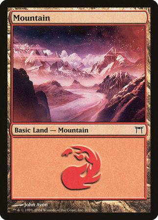 Mountain (301) [Champions of Kamigawa] - Destination Retro
